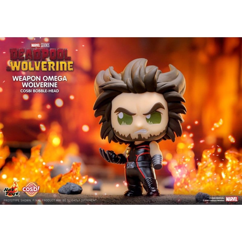 Deadpool & Wolverine Cosbi figurines mini 9 cm Series 2 Blind Box Display (8)