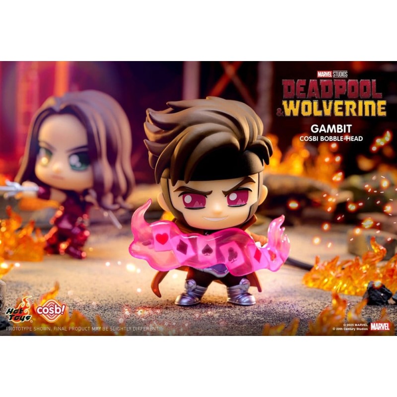 Deadpool & Wolverine Cosbi Mini Figures 9 cm Series 2 Blind Box Display (8)
