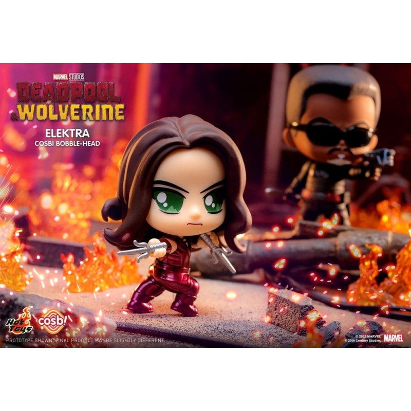 Deadpool & Wolverine Cosbi figurines mini 9 cm Series 2 Blind Box Display (8)
