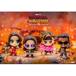 Deadpool & Wolverine Cosbi Mini Figures 9 cm Series 2 Blind Box Display (8)