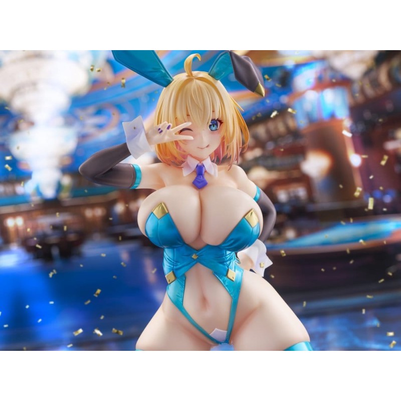 Original Character KoiKoi -Sakura- PVC Figure 1/6 Sophia F. Shirring Blue Bunny Ver. 20 cm