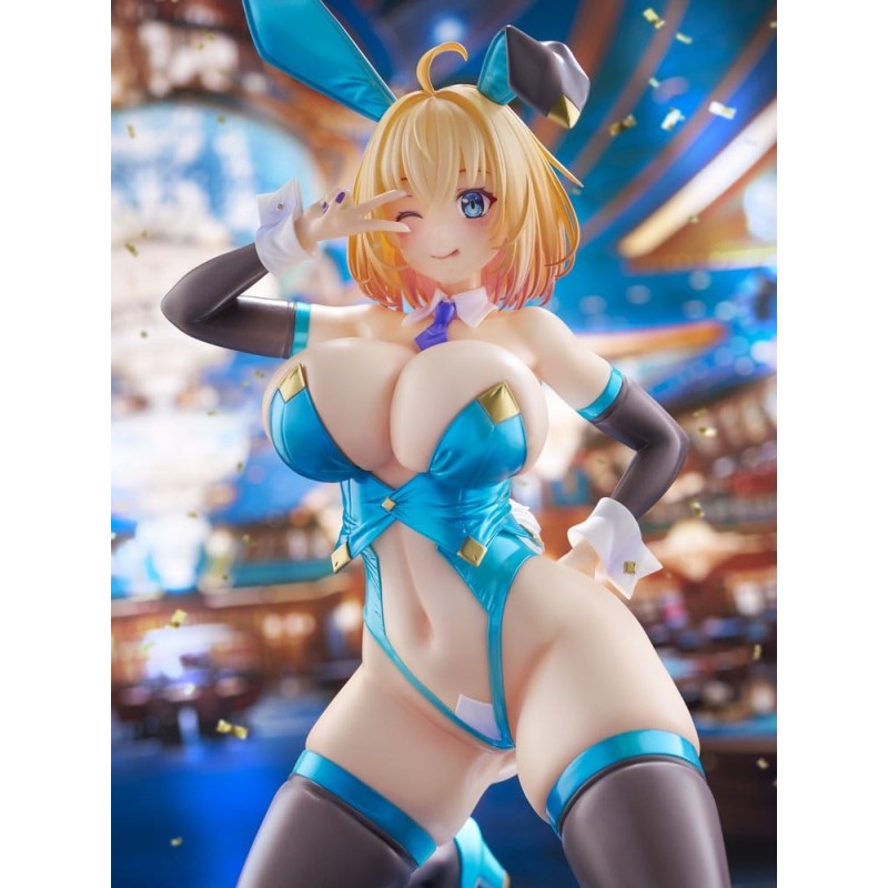 Original Character KoiKoi -Sakura- PVC Figure 1/6 Sophia F. Shirring Blue Bunny Ver. 20 cm