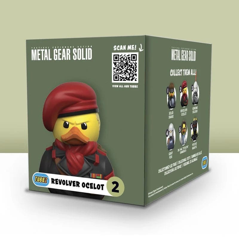 Metal Gear Solid Tubbz figurine PVC Revolver Ocelot Boxed Edition 10 cm  