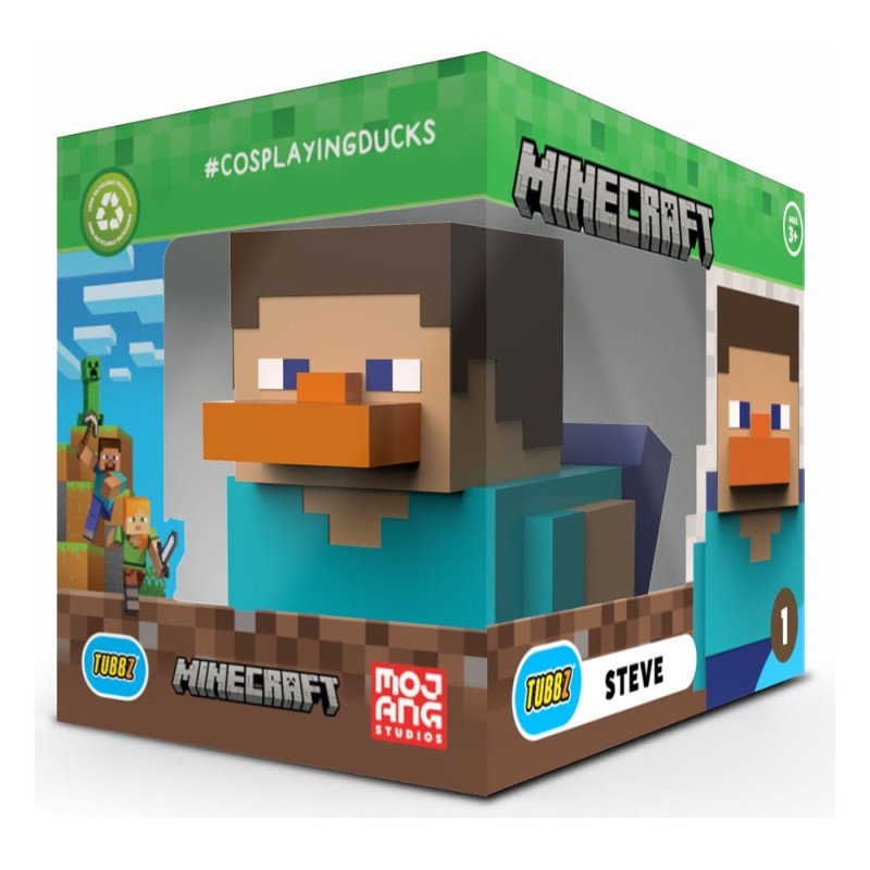 Minecraft Tubbz figurine PVC Steve Boxed Edition 10 cm   