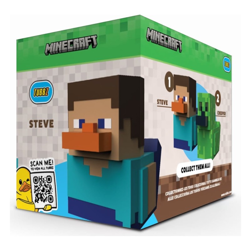 Minecraft Tubbz figurine PVC Steve Boxed Edition 10 cm   