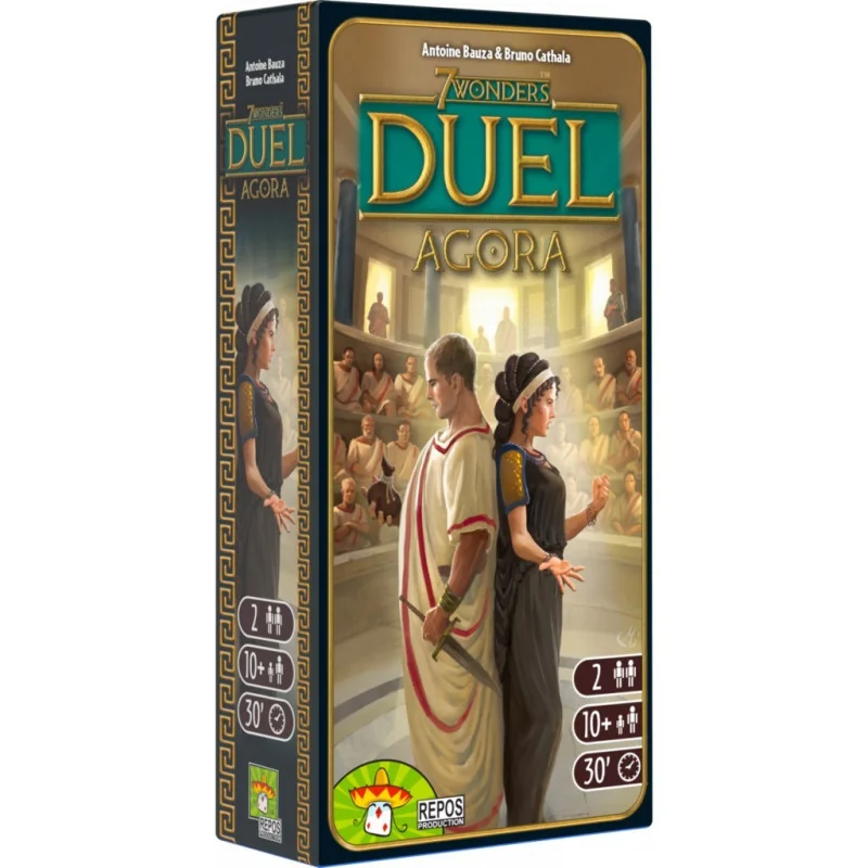 jeu : 7 Wonders Duel - Ext. Agora
éditeur : Repos Production
version française