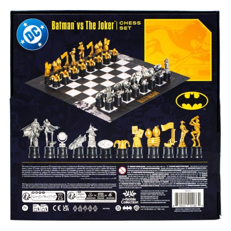 DC Comics Jeu d'échecs Batman vs. The Joker 47 cm