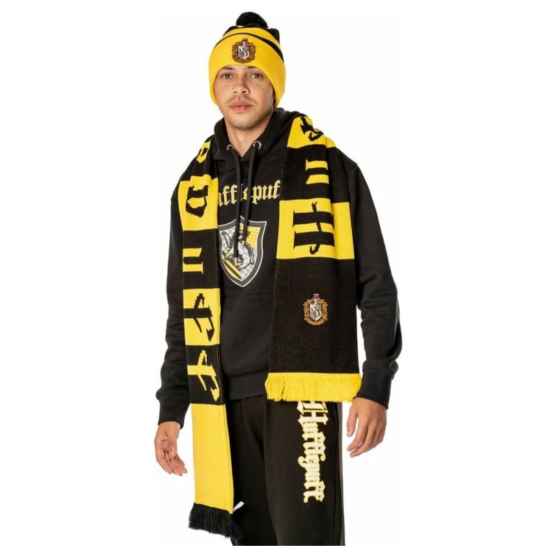 Harry Potter écharpe Hufflepuff Long Length