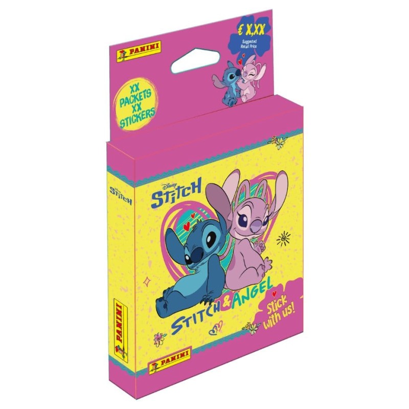 Stitch & Angel Sticker Eco-Blister *ALLEMAND*