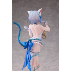 Original Character PVC Figure 1/7 Shibarare Neko Putika-chan Deluxe Edition 26 cm