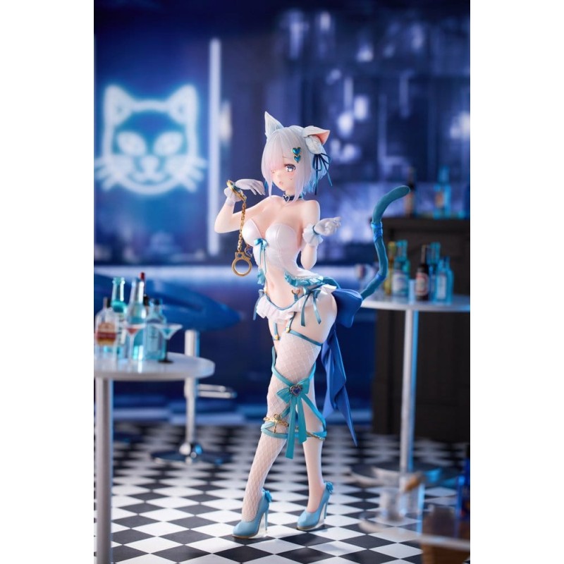 Original Character PVC Figure 1/7 Shibarare Neko Putika-chan Deluxe Edition 26 cm