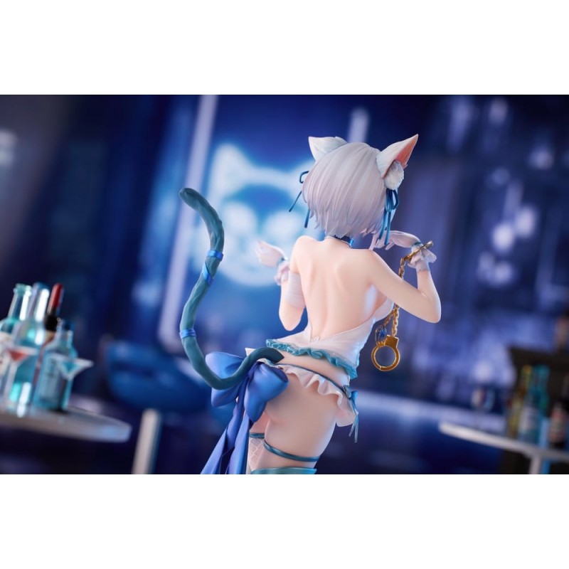 Original Character PVC Figure 1/7 Shibarare Neko Putika-chan Deluxe Edition 26 cm