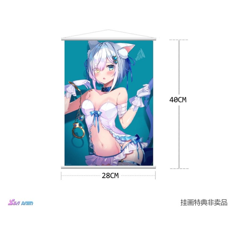 Original Character PVC Figure 1/7 Shibarare Neko Putika-chan Deluxe Edition 26 cm