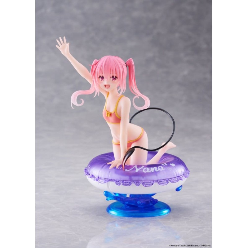 To Love-Ru Darkness Aqua Float Girls PVC Figure Nana 10 cm