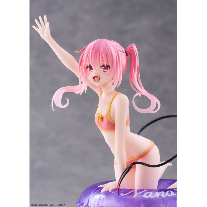 To Love-Ru Darkness Aqua Float Girls PVC Figure Nana 10 cm