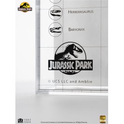 Jurassic Park Topographic Map Isla Nublar 
