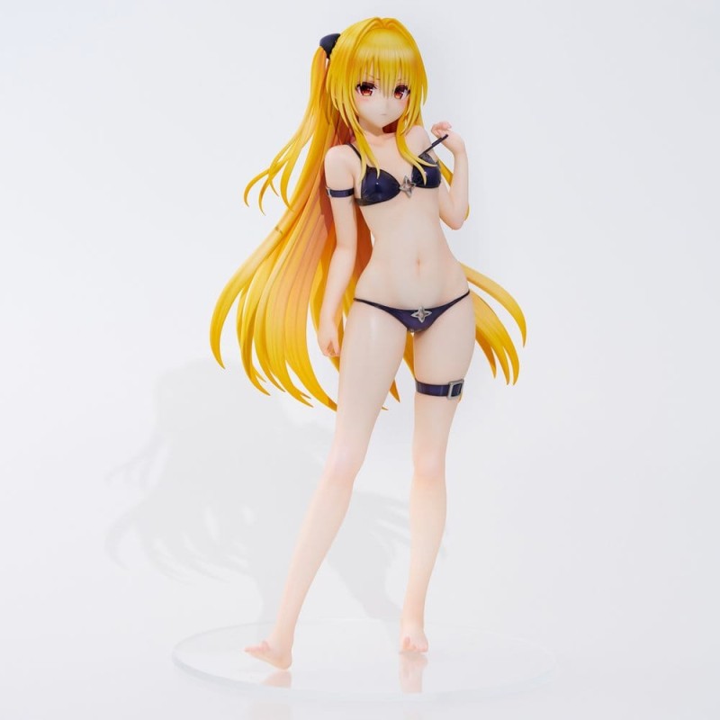 To Love Ru Darkness Swimsuit Series PVC Figure 1/4 Golden Darkness 39 cm