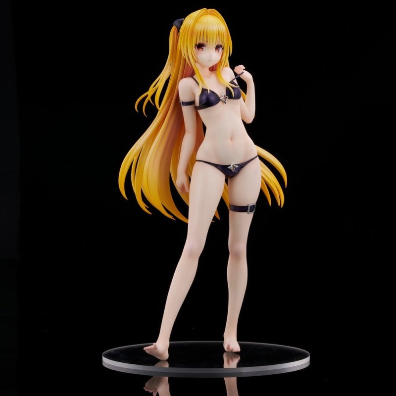 To Love Ru Darkness Swimsuit Series PVC Figure 1/4 Golden Darkness 39 cm