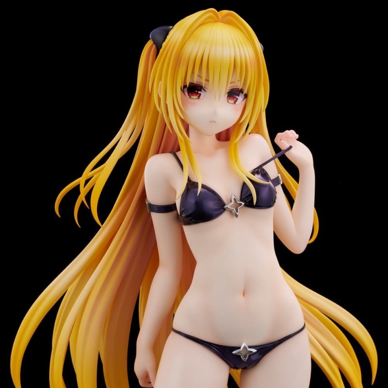 To Love Ru Darkness Swimsuit Series PVC Figure 1/4 Golden Darkness 39 cm