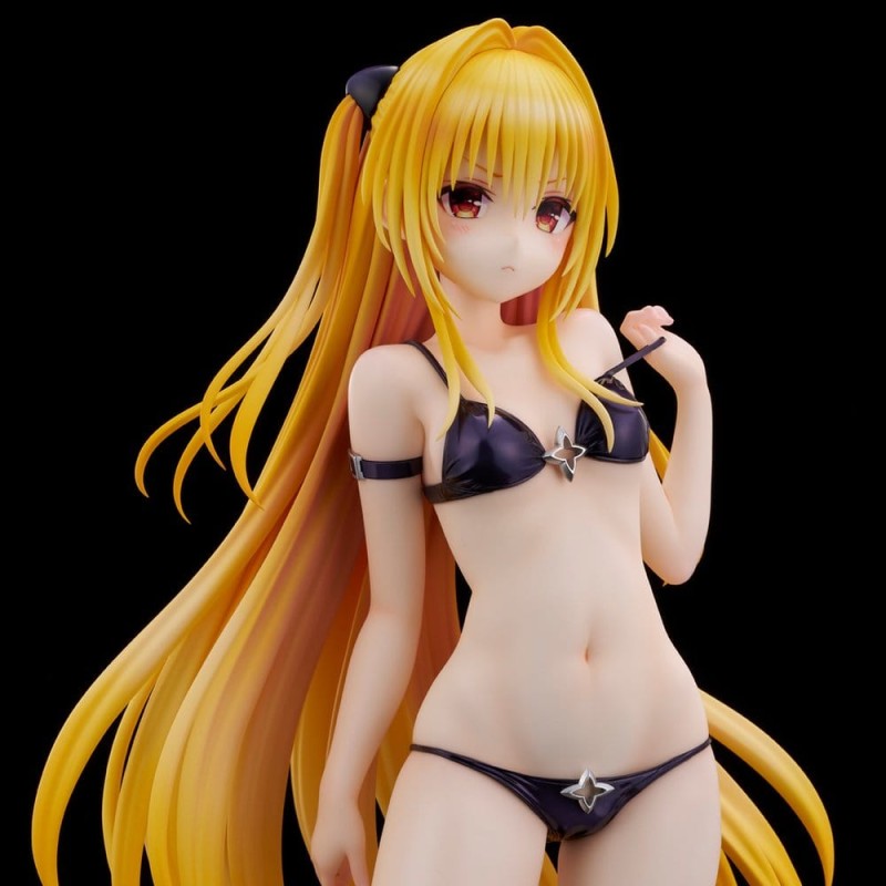 To Love Ru Darkness Swimsuit Series PVC Figure 1/4 Golden Darkness 39 cm