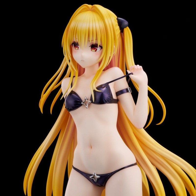 To Love Ru Darkness figurine PVC 1/4 Swimsuit Series Golden Darkness 39 cm
