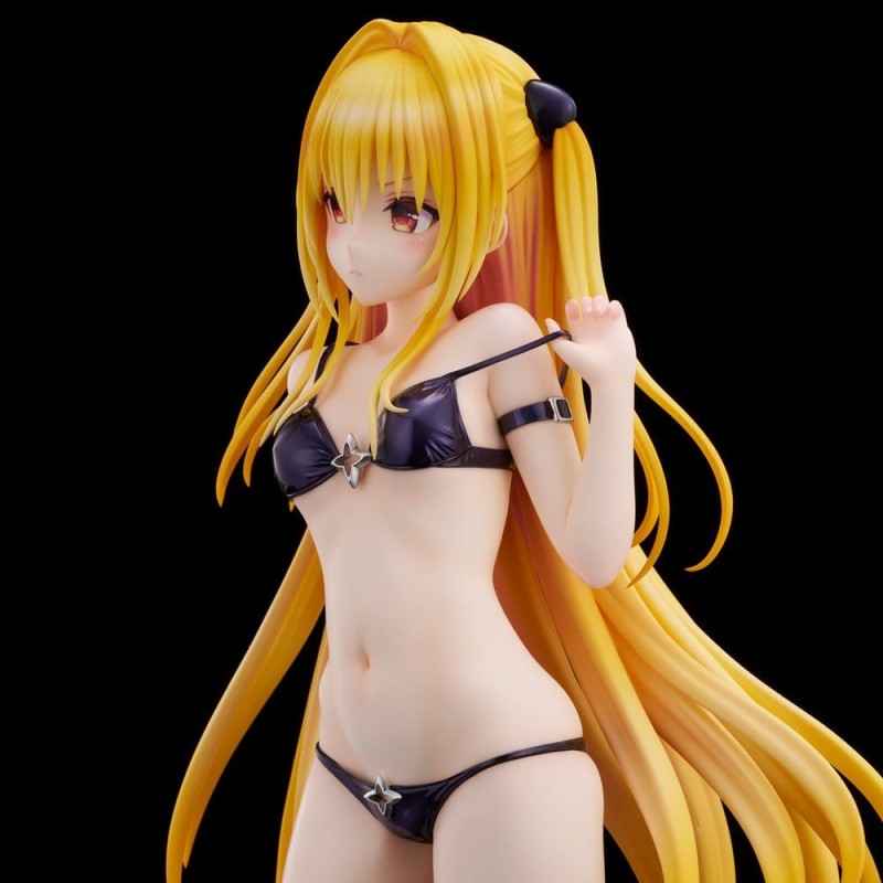 To Love Ru Darkness figurine PVC 1/4 Swimsuit Series Golden Darkness 39 cm