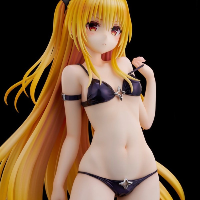 To Love Ru Darkness Swimsuit Series PVC Figure 1/4 Golden Darkness 39 cm