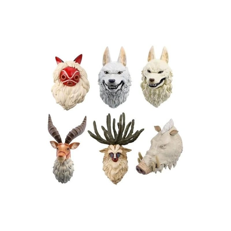 Princess Mononoke Magnete Mystery Box 3D Character Assortment (6)