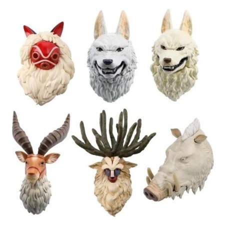 Princesse Mononoké assortiment Magnete Mystery Box 3D Character (6)