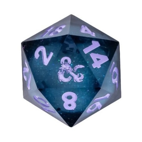 Dungeons & Dragons Mists of Ravenloft Dé Oversized Liquid Core d20