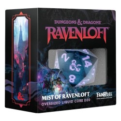 Dungeons & Dragons Mists of Ravenloft Dé Oversized Liquid Core d20