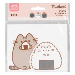 Pusheen autocollants en vinyle Sushi Roll Vol. 3 Set de 2