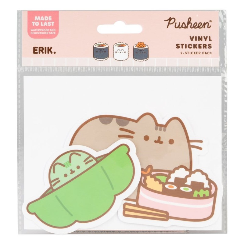 Pusheen Vinyl Stickers Sushi Roll Vol. 4 Set of 2