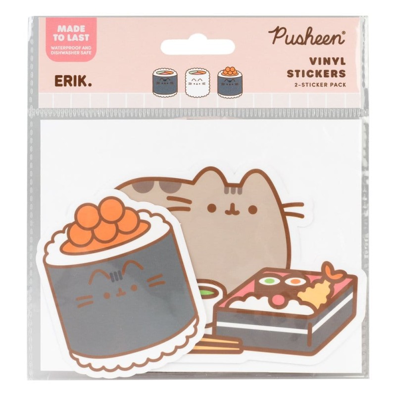Pusheen Vinyl Stickers Sushi Roll Vol. 5 Set of 2