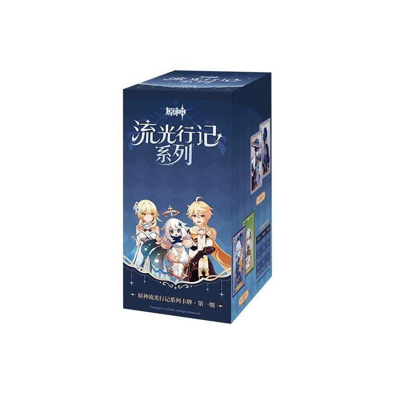 Genshin Impact Jeu de Cartes à Collectionner Journey of Light Blind Box Display (18) *Version Chinoise*