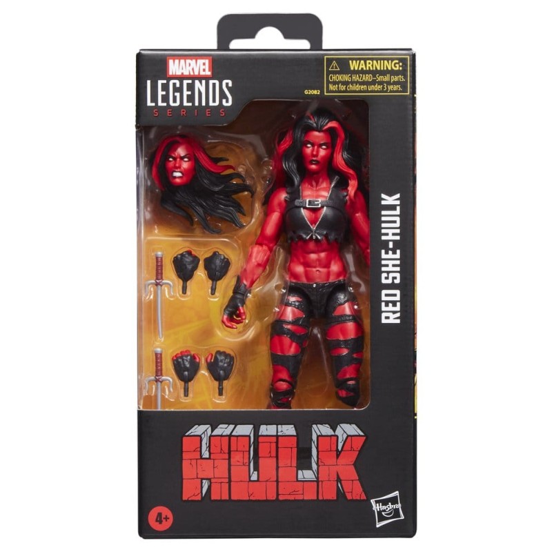Hulk Marvel Legends figurine Red She-Hulk 15 cm