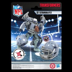 Transformers x NFL figurine Dallas Cowboys: Starblitz 14 cm