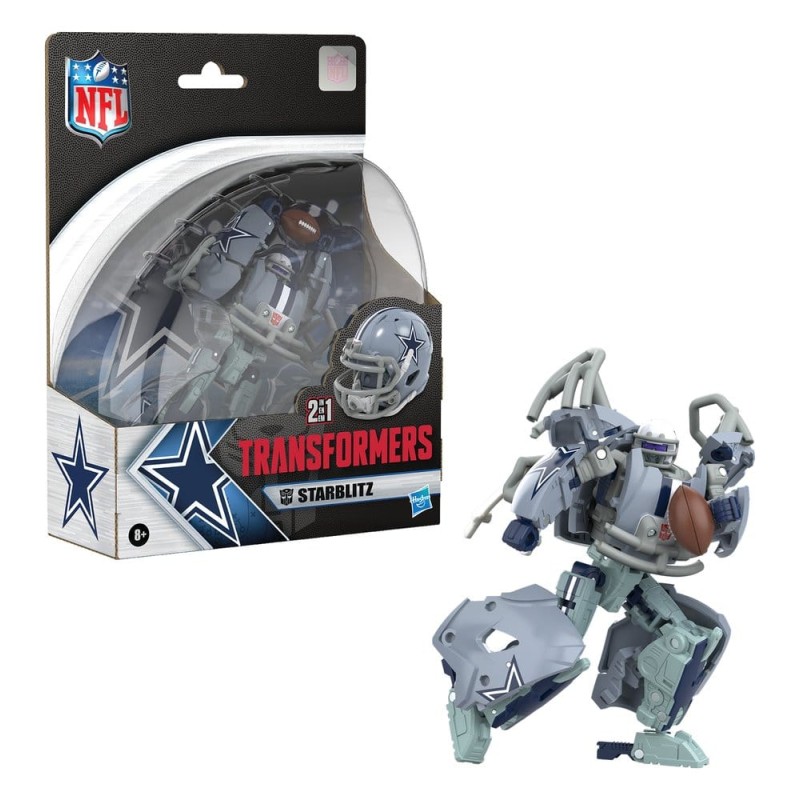 Transformers x NFL figurine Dallas Cowboys: Starblitz 14 cm