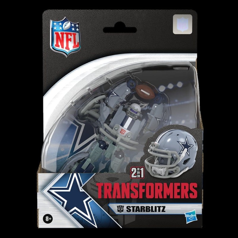Transformers x NFL figurine Dallas Cowboys: Starblitz 14 cm