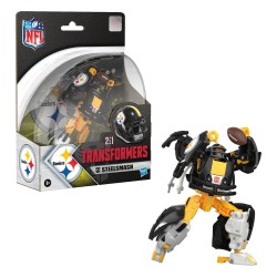 Transformers x NFL Action Figure Pittsburgh Steelers: Steelsmash 14 cm