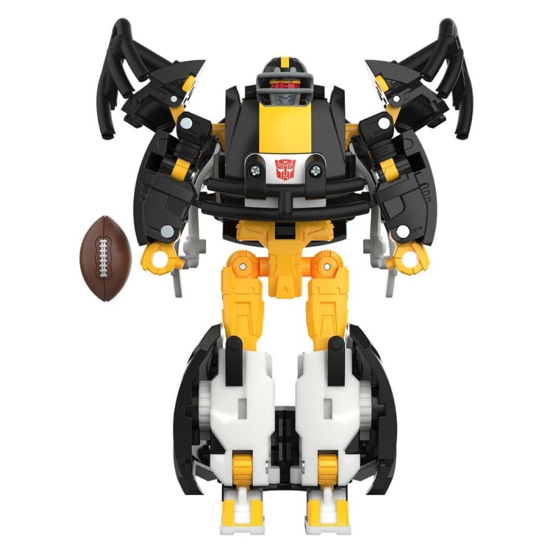 Transformers x NFL Action Figure Pittsburgh Steelers: Steelsmash 14 cm