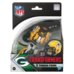 Transformers x NFL figurine Green Bay Packers: Tundra Prime 14 cm