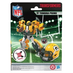 Transformers x NFL Action Figure Green Bay Packers: Tundra Prime 14 cm