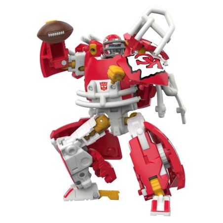 Transformers x NFL Action Figure Kansas City Chiefs: KC-59 14 cm