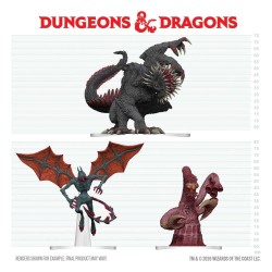 D&D Icons of the Realms Boxed miniatures prépeintes Maddening Monsters of Ravenloft