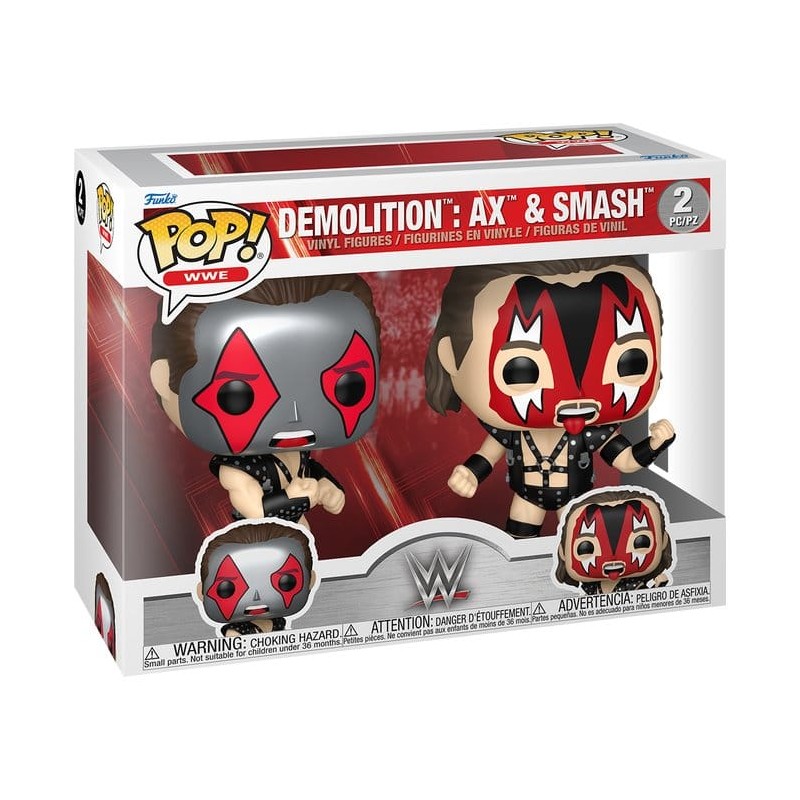 WWE POP! Vinyl figurines Ax & Smash 9 cm