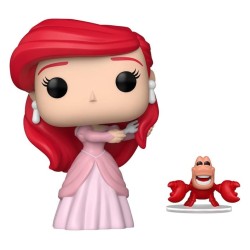 La Petite Sirène POP! Vinyl figurine S3 – Ariel with Sebastian 9 cm