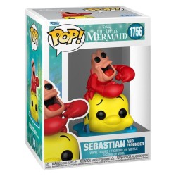 Disney POP! Vinyl Figure : TLM S3- Sebastian & Flounder 9 cm