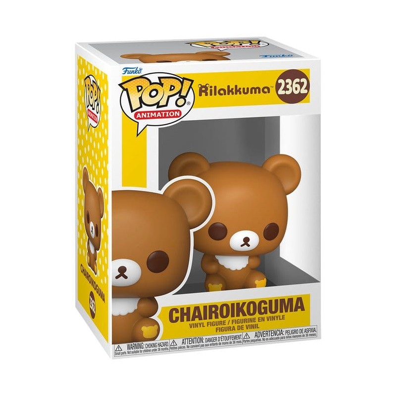Rilakkuma POP! Animation Vinyl figurine Chairoikoguma 9 cm