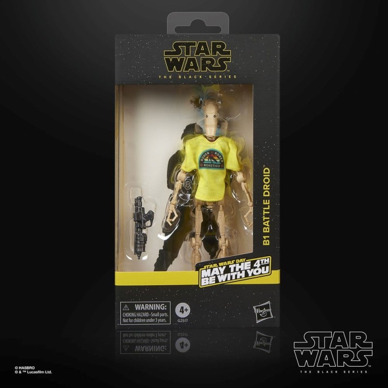 Star Wars Black Series figurine B1 Battle Droid May the 4th Be With You 15 cm